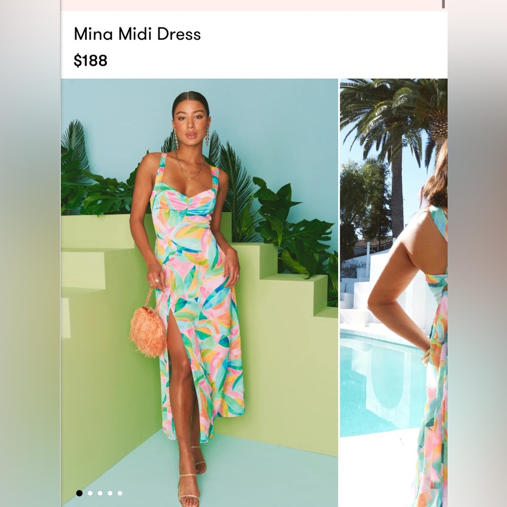 Show Me Your Mumu Mina Midi Dress